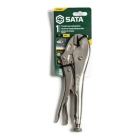 Alicate de Pressão com Mordente Reto 10 Polegadas 57mm Sata