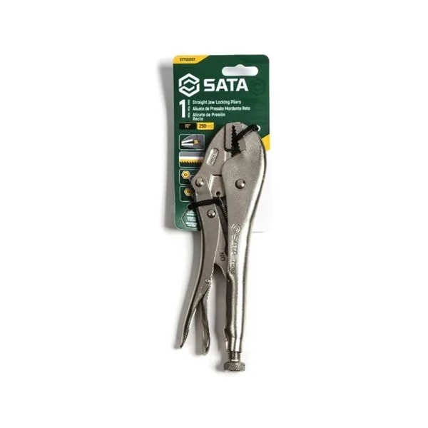 Alicate de Pressão com Mordente Reto 10 Polegadas 57mm Sata-af6678f1-c464-46af-8282-b06eb4a10db9