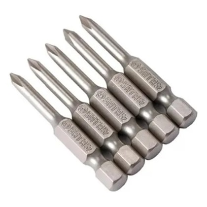 Bit Phillips Ph2 com 5 Unidades 50mm Sata