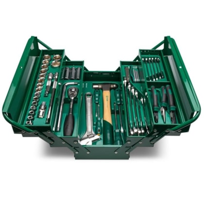 Caixa com Jogo de Ferramentas 70 Peças Sata-5e6835f3-e289-4e99-8b65-f705830fe376