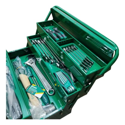 Caixa com Jogo de Ferramentas 70 Peças Sata-b629897f-3188-486d-bb84-9c8d2a428200