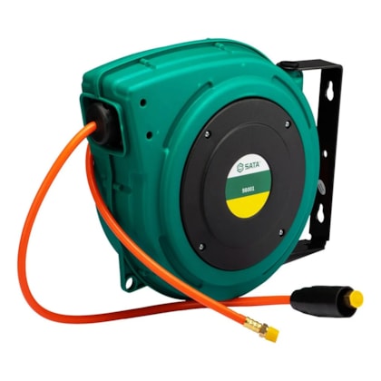 Carretel Retrátil Com Mangueira Sata