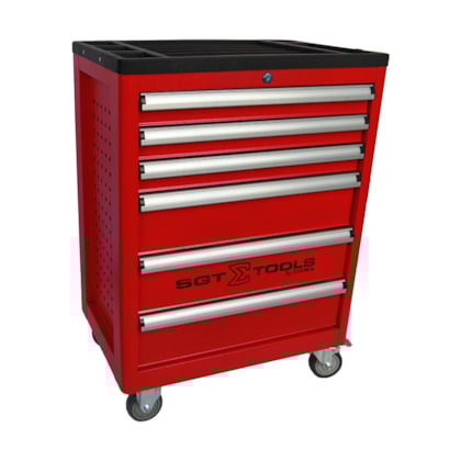 Carrinho de Ferramentas 6 Gavetas Sigma