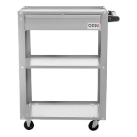 Carrinho Desmontável Aberto para Ferramentas Ork Cinza