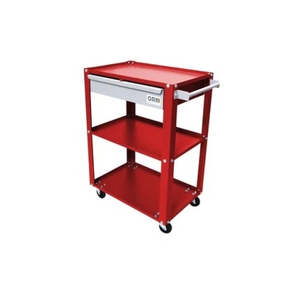 Carrinho Desmontável Aberto para Ferramentas Ork Vermelho