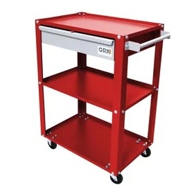 Carrinho Desmontável Aberto para Ferramentas Ork Vermelho