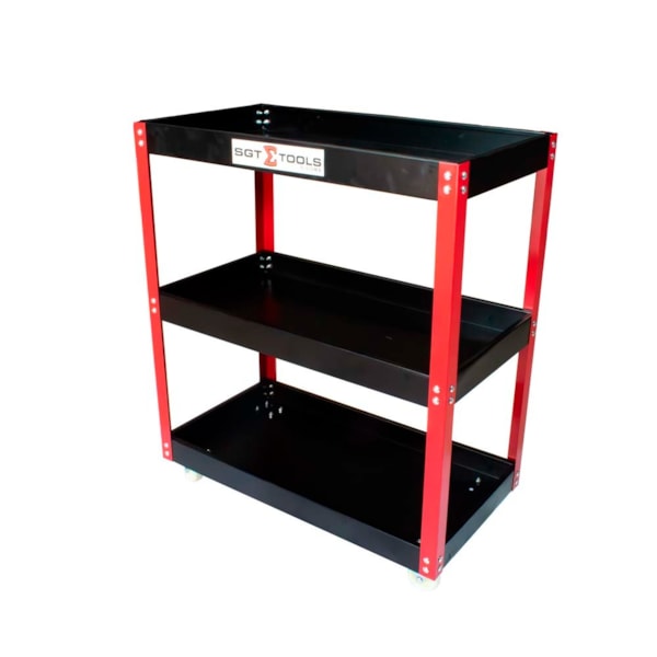 Carrinho para Ferramentas em Aço 3 Bandejas Sigma-273b8557-fad2-492e-9c98-592e80f31ebd