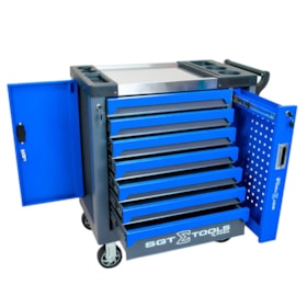 Carrinho para Ferramentas Fechado com 7 Gavetas Sigma Tools