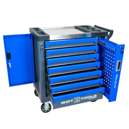Carrinho para Ferramentas Fechado com 7 Gavetas Sigma Tools-ac79b8f8-0d84-42e2-8d72-cedb471b007a