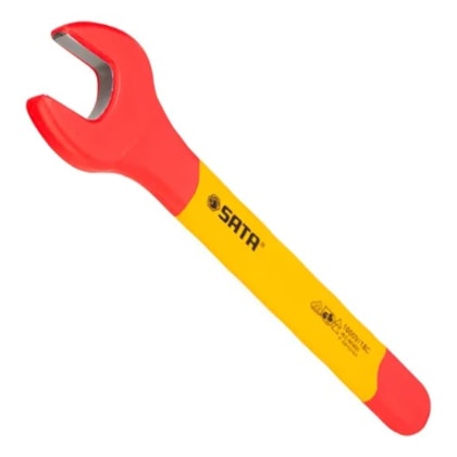 Chave Fixa Isolada de Uma Boca 6mm Sata Vermelho