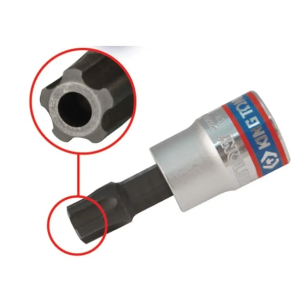 Chave Torx 5 Pontas Plus 3/8