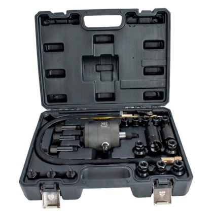 Conjunto de Ferramentas Pneumática para Extração de Bico Injetor Diesel 21 Peças Sigma