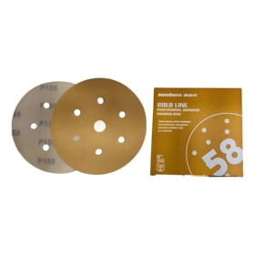 Disco de Lixa Hookit com Furo Sandwox Quantidade de Cascalhos 150 6 Polegadas Pdr