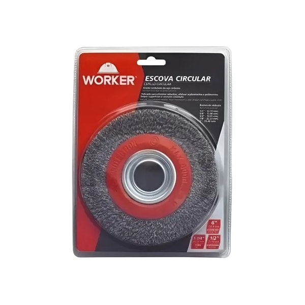 Escova de Aço Circular Ondulado 6x1 Worker-e72e58ac-a4cf-456f-b35a-1f7027885540