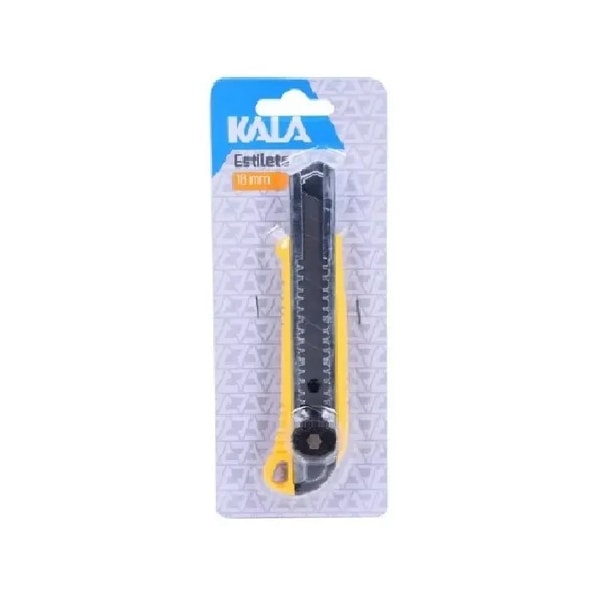 Estilete Profissional 18mm Kala-5d40f329-2b56-4836-bb79-51c5b285637f