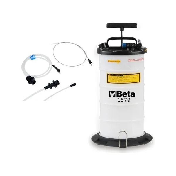 Extrator de Fluídos Pneumático Manual 9.5 Litros Beta 1879-24591641-1f38-485a-a6fd-d97d5b149fc6
