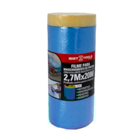Filme Mascaramento Eletrostático com Fita Resistente a 120 Gruas 2;7m X 20m Sigma
