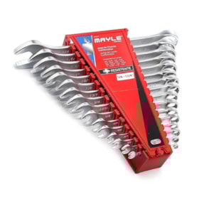 Jogo Chave Combinada 1/4 a 1.1/4 16 Peças Mayle