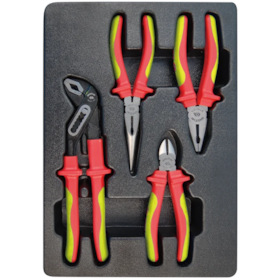 Jogo de Alicates Isolados com 4 Peças King Tony