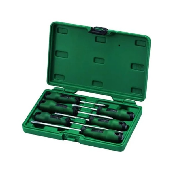 Jogo de Chave de Fenda e Philips com 6 Peças Sata-4af3038d-8635-4d28-8ead-3536fb4d16d5