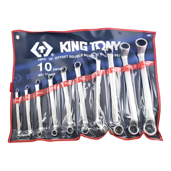 Jogo de Chave Estrela 6 a 32mm 10 Peças King Tony-e78b6b90-2694-4a09-b7e7-a7354458e83f