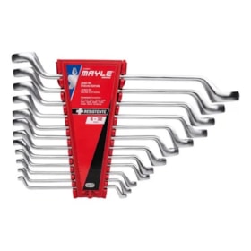 Jogo de Chave Estrela 6a32mm12 Peças Cor Cromado Mayle