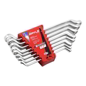 Jogo de Chave Estrela de 6mm a 22mm 8 Peças Mayle