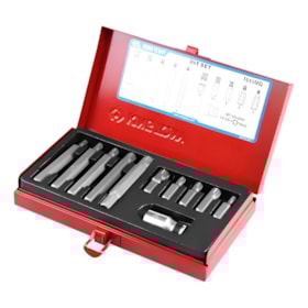 Jogo de Chave Multidentada Bits 11 Peças King Tony