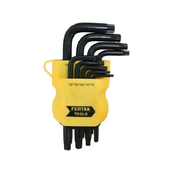 Jogo De Chave Torx - 2409 - Fertak-a680c44e-c27c-4dad-8761-69120b8b041e