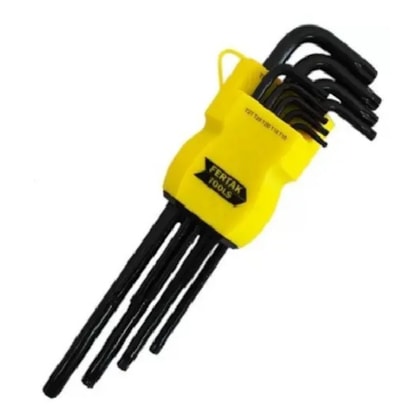 Jogo De Chave Torx Longa - 2405 - Fertak-a4126893-44c6-4516-a408-141e8078dd39