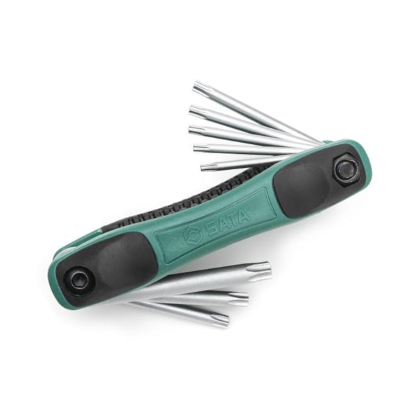 Jogo de Chave Torx Tipo Canivete 8 Peças Sata-2c613321-5bcd-481c-a012-92e22f7f9c04