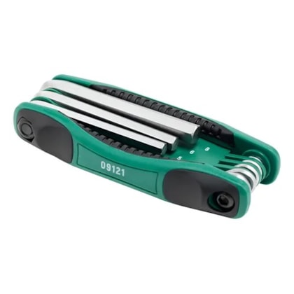 Jogo de Chaves Canivete Allen com 8 Peças Sata