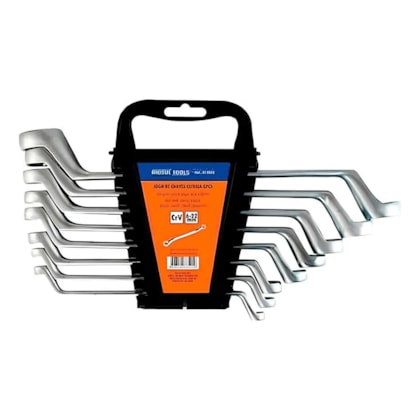 Jogo de Chaves Estrela 8 Peças 6mm a 22mm King Tony