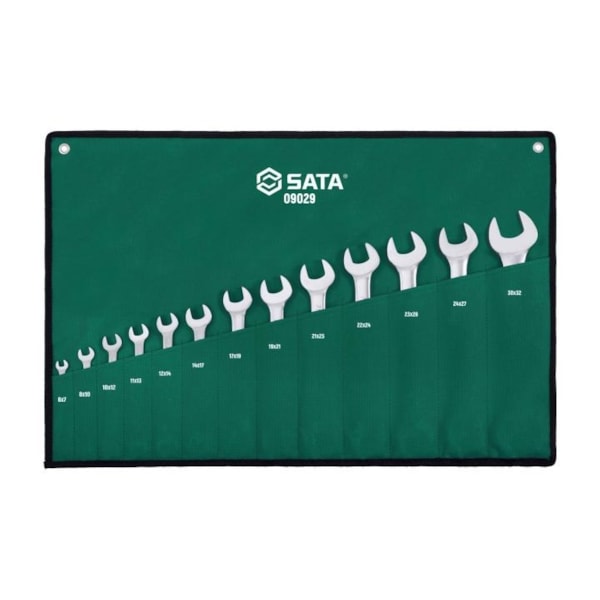 Jogo de Chaves Fixas de 6mm X 32mm com 13 Peças Sata-b2c8685b-7bab-476d-8609-979f9711bce3