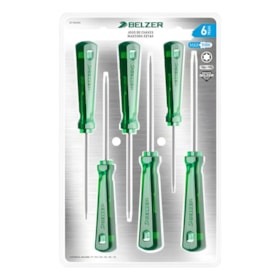 Jogo de Chaves Maxtork Retas 6 Peças Belzer