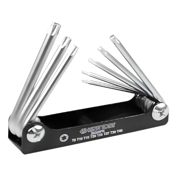 Jogo de Chaves Torx Tipo Canivete 8 Peças King Tony-7b769277-b997-4db5-9064-37a95125178c