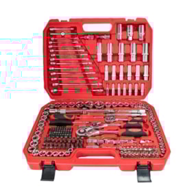 Jogo de Ferramentas Completo com 216 Peças 1/4