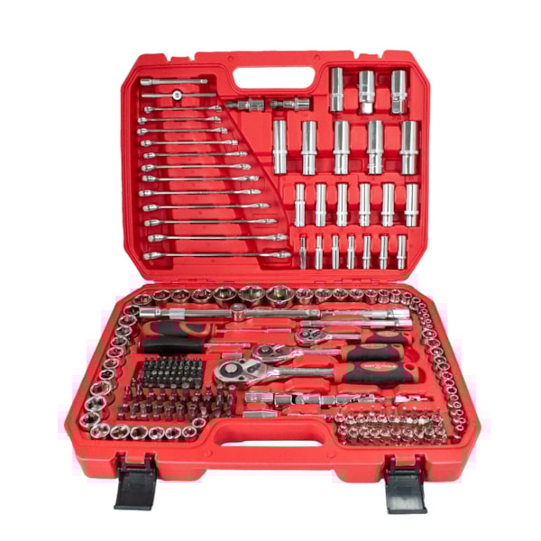 Jogo de Ferramentas Completo com 216 Peças 1/4