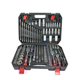 Jogo de Ferramentas Cr-V Master para Oficinas 178 Peças Sigma