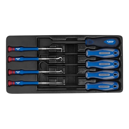 Jogo de Ferramentas Ponta em Gancho 9 Peças King Tony