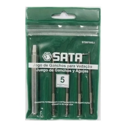 Jogo de Ganchos para Vedação 5 Peças Sata