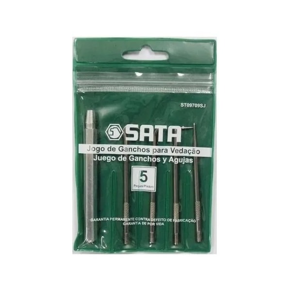 Jogo de Ganchos para Vedação 5 Peças Sata-8057c7b3-fdfd-4844-bf13-48c5c3a4debe
