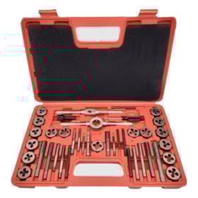 Jogo de Macho E Tarracha 40 Peças Maleta Vip