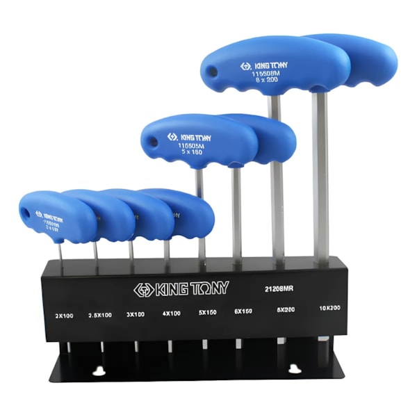 Jogo Profissional Chave Allen Cabo T 8 Peças King Tony-744b7da8-b2db-4f1f-af9e-3ba0330f0e59