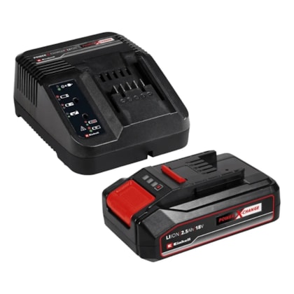 Kit Carregador Bivolt + 1 Bateria 18v 2,5ah Einhell