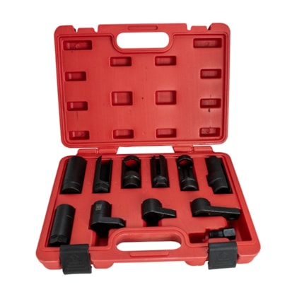 Kit de Soquetes para Sensor de Oxigênio/Sonda Lambda 11 Peças Sigma