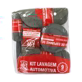 Kit Lavagem Automotiva 9 Peças Sigma