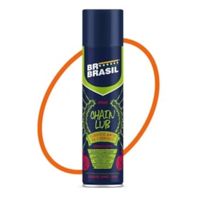 Lubrificante Graxa para Corrente Moto Spray Br Brasil