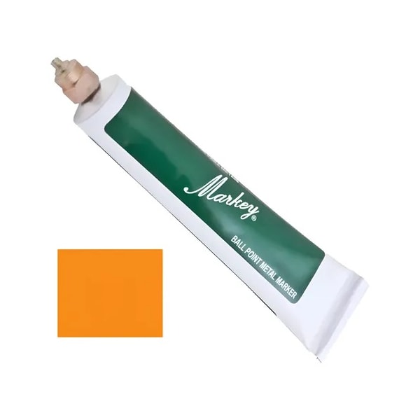 Marcador Esferográfico para Metais Markey Laranja-c869f4d3-ffbf-4e92-b174-65c227062266