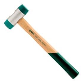 Martelo Borda Plástica Cabo Madeira 35mm Sata